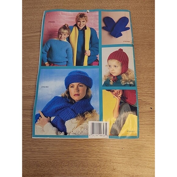 Learn To Knit By Bernat Vintage Book No 653 Booklet - Picture 2 of 5